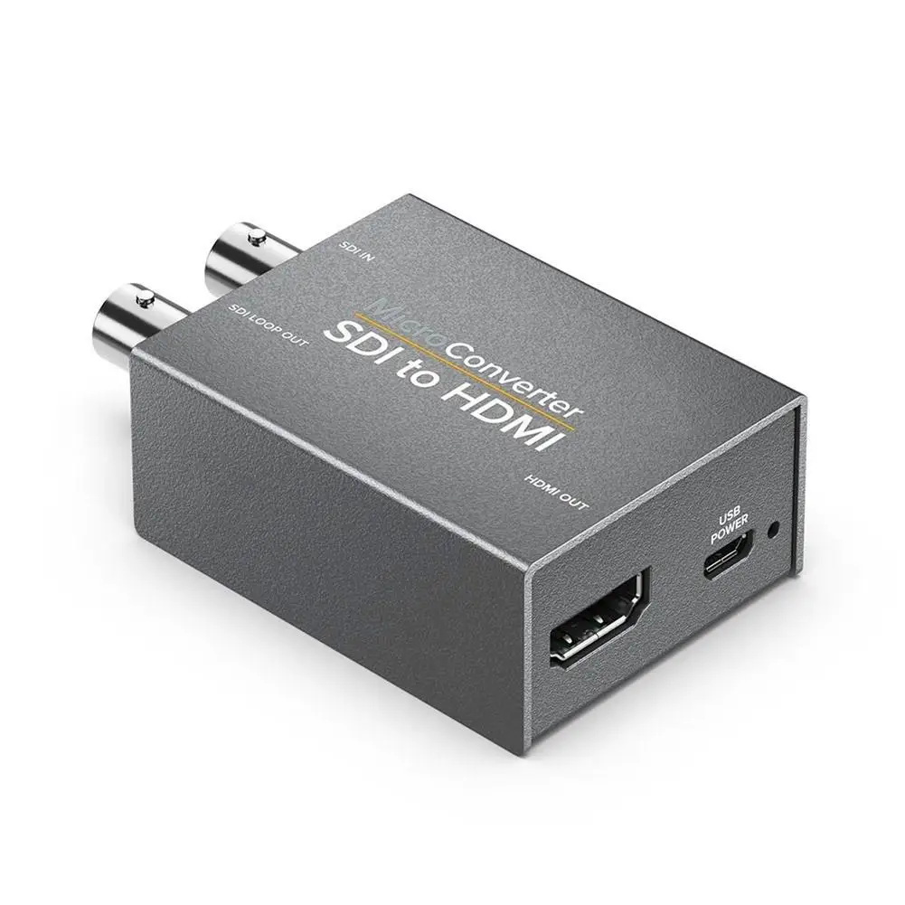 SDI To HDMI/HDMI 2 полосная Micro HDMI конвертер адаптер с аудио Embedder Поддержка 1080P 60 Гц авто