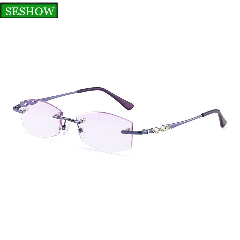 SESHOW новые женские очки для чтения бренд дизайн высокого класса Металлические