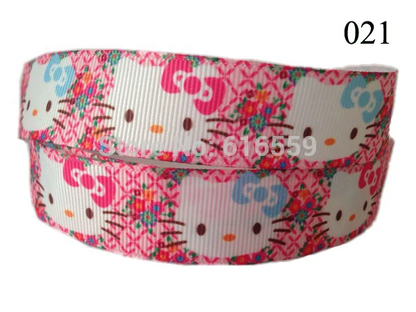 5 м/лот мультфильм напечатанный Grosgrain ленты 7/" 22 мм пробки для бутылок DIY ручной работы подарочная упаковка декоративные ленты Шитье