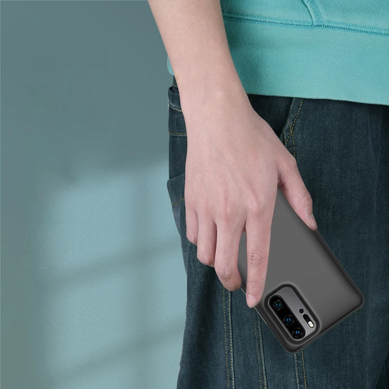 Высококачественный внешний аккумулятор чехол для Huawei P30 6500mahPack запасная батарея