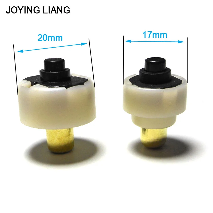 20mmx1 and 17mmx1 JOYING LIANG диаметр 20 мм/17 мм светодиодный фонарик кнопочный переключатель вкл/выкл Электрический фонарь задний переключатель 2 шт./лот - Цвет: 20mmx1 and 17mmx1