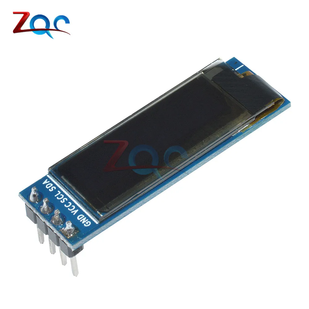 0,91 дюймов 128x32 IIC IEC серийный белый OLED ЖК-дисплей DIY Oled модуль SSD1306 Драйвер IC DC 3,3 В 5 В для Arduino PIC 0,9" 12832