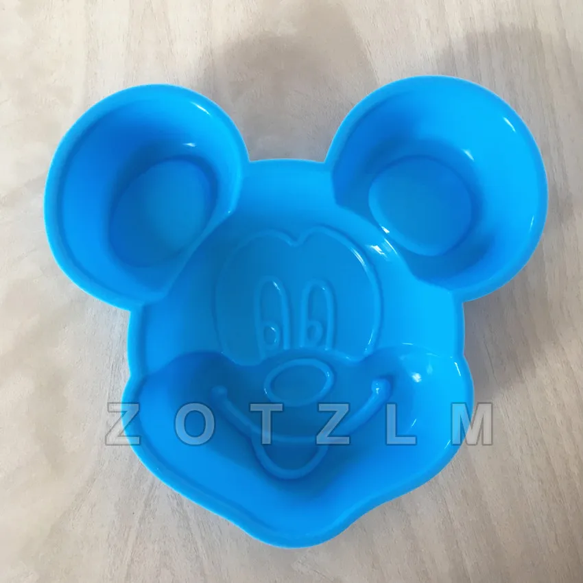 13,5*13*2,6 см мультфильм Мышь торта Fondant силиконовые формы для тортов украшения кондитерских изделий формы для выпечки пудинга, мыла прессформы GJD160