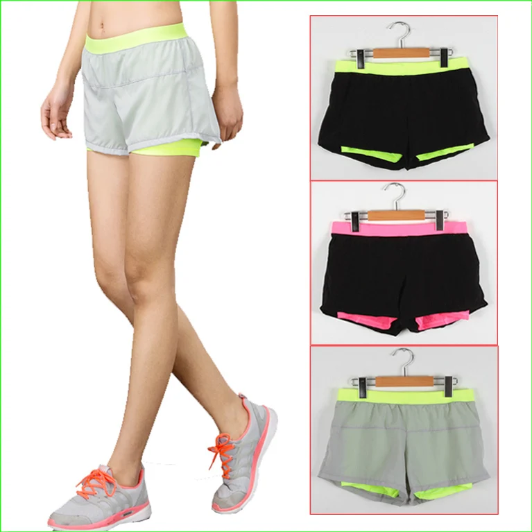 

RS04 Hot Sports Women Polyester Quick Drying Running Shorts
