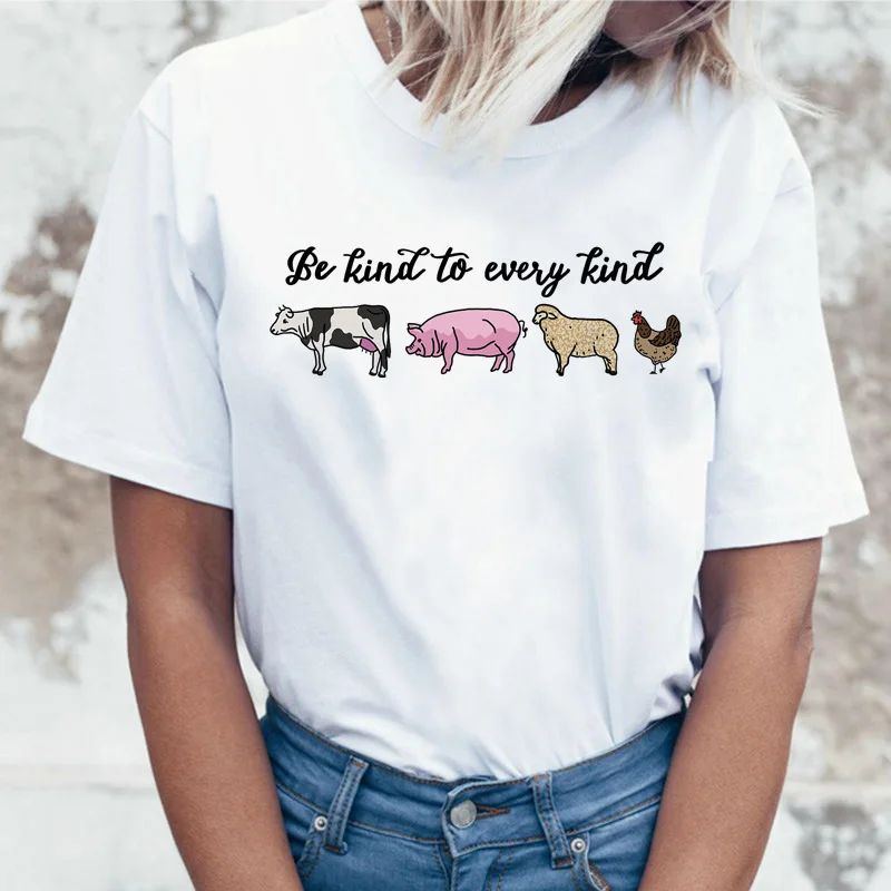 Vegan Save The Bees футболка Футболка женская футболка корейские kawaii harajuku ulzzang женский топ с графикой 90s корейский