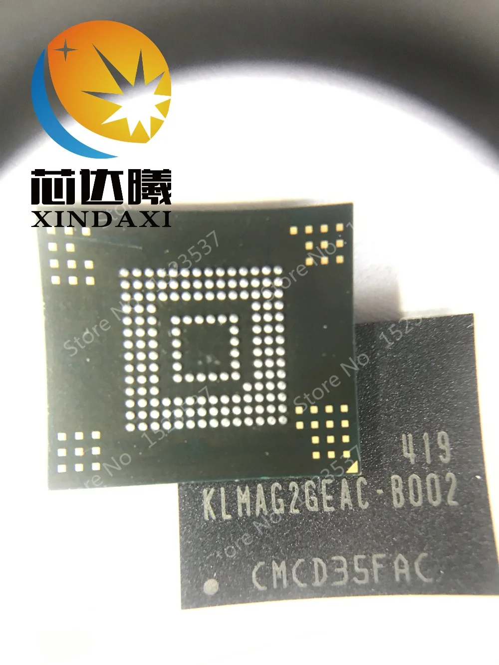 Новинка для i9205 G900F eMMC с программируемой прошивкой ИС флэш памяти чип NAND KLMAG2GEAC