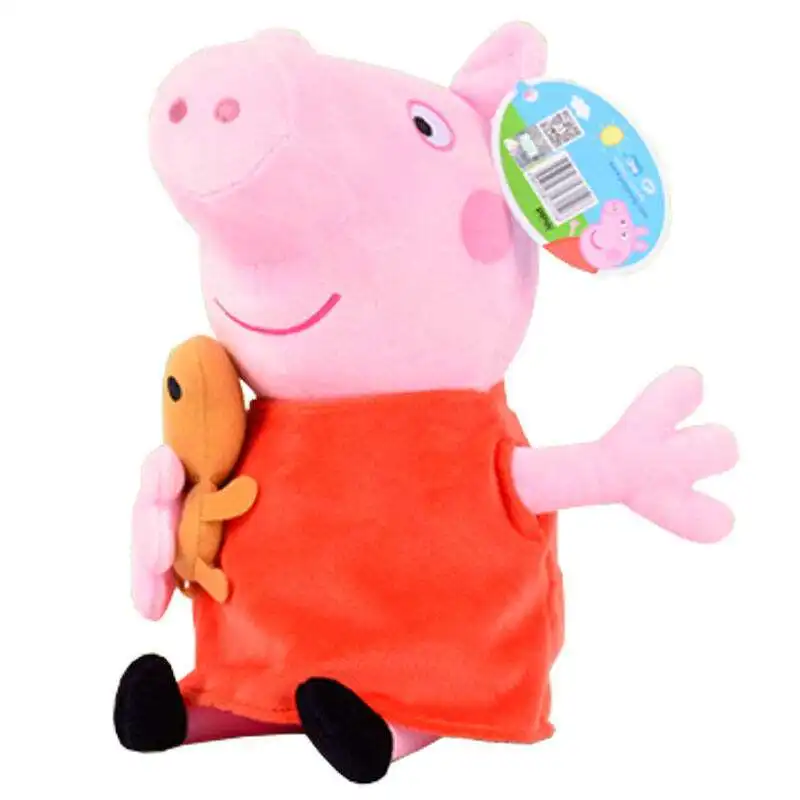Peppa pig игрушки Джордж pepa Pig Семейные Плюшевые 19 см мягкие куклы вечерние украшения