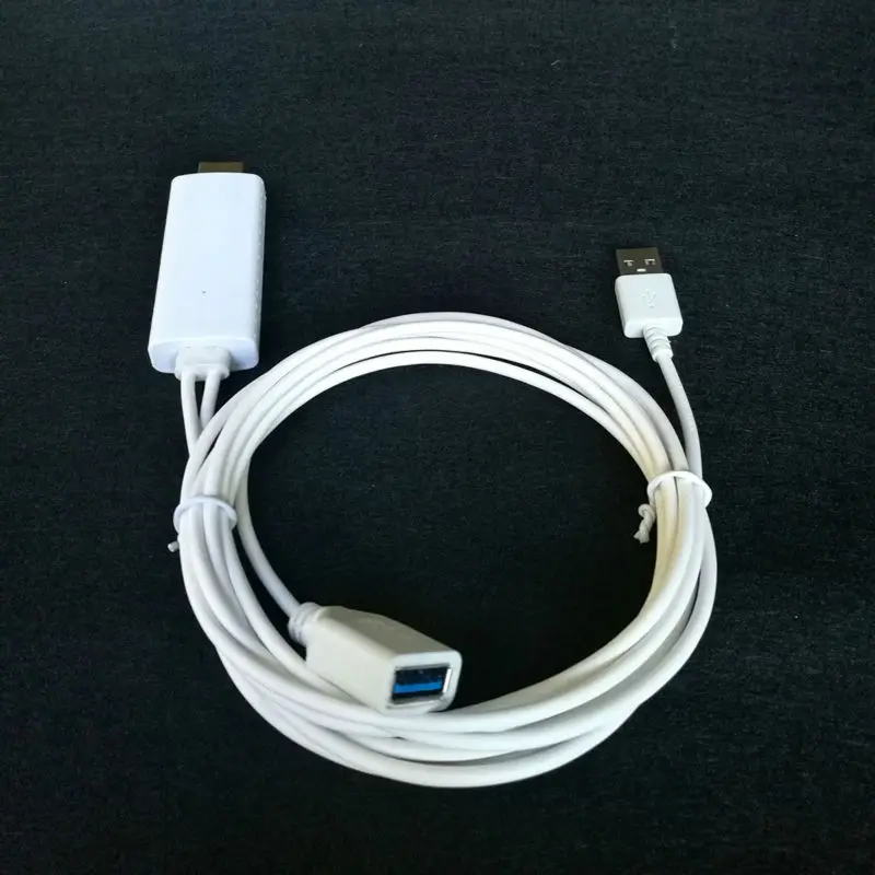 Measy i8 высокоскоростной 8 контактный USB кабель для HDMI HDTV AV TV Stick 1080P цифровой адаптер