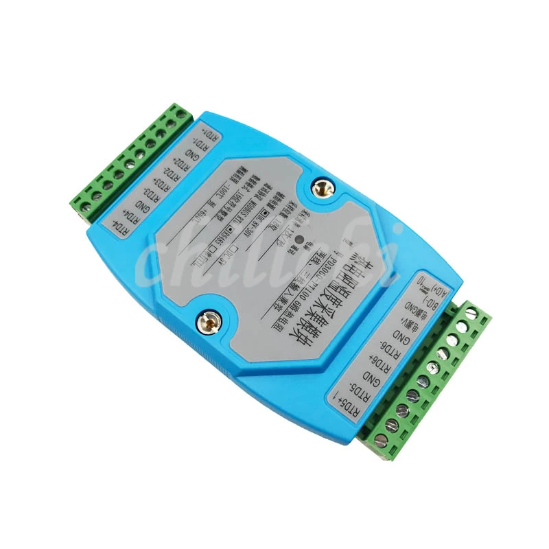 Модуль сбора температуры PT100/PT1000/CU/NI модуль 485 MODBUS RTU протокол таблица проверки|table