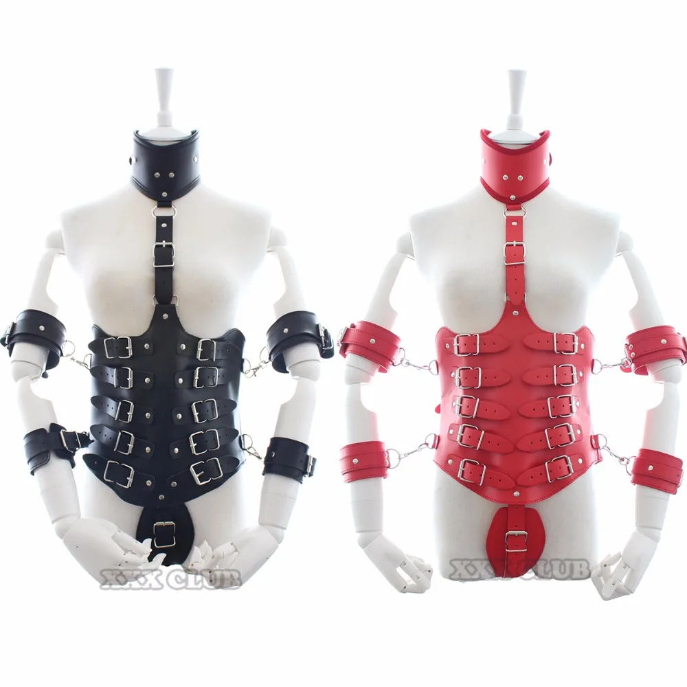 Щенок играть с воротом тренинговый корсет бондаж смирительная рубашка оборками