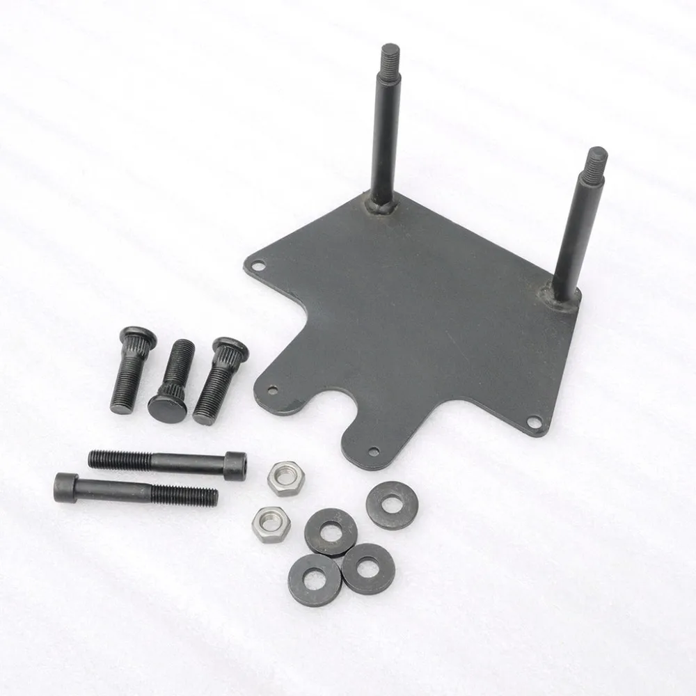 Черный сзади запасное колесо Кронштейн Набор для Jeep Wrangler JK 2007 2008 2009 2010 2011 2012 2013 [QPA227]