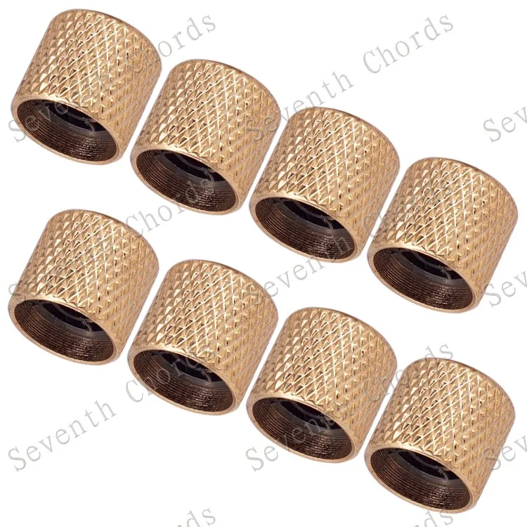 8 шт накатанный ствол металла купола тон ручка управления громкостью кнопки для