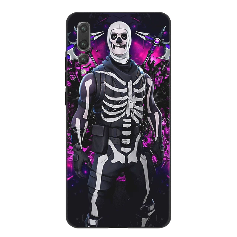 Силиконовый чехол Desxz для мобильного телефона с черепом из ламы Huawei Honor 7A 7C 7X 8 8X 8C 9