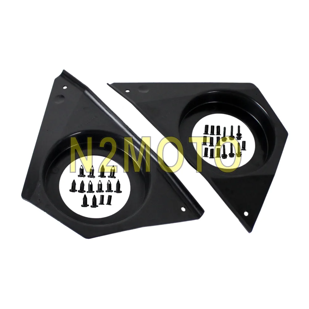 Для Polaris ACE 570 900 RZR XP1K 1000 S черный 2 шт набор дверных динамиков Pod 6 1/2 &quotSpeaker s 2014
