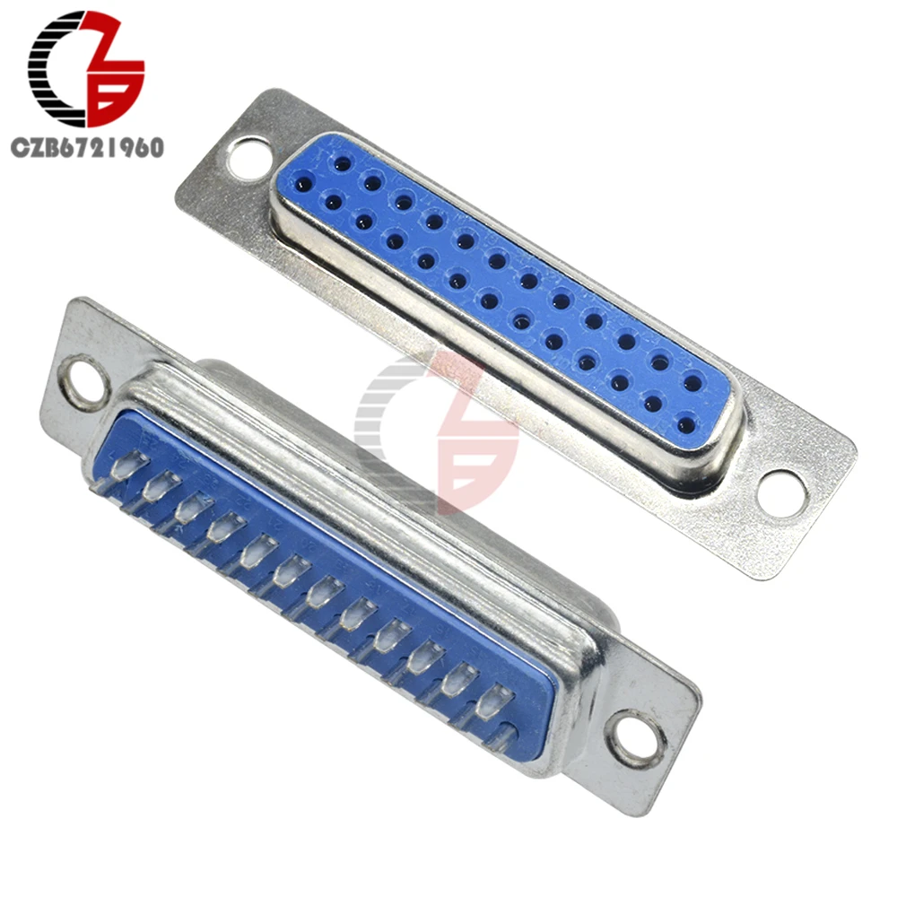 D SUB DB25 серийный кабель Расширенный адаптер 25 Pin DB25F разъем DB25|connector female|connector