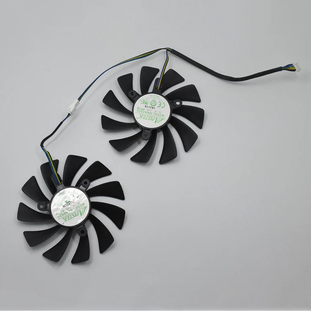 95 мм кулер вентилятор Замена для ZOTAC GeForce GTX 1070 Ti 1080Ti AMP Edition GPU VGA графика вентилятор видеокарты "сделай сам"