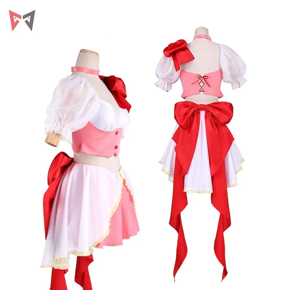 MMGG аниме Пьеро плюс косплэй костюм платье очень высокое качество рубашка фартук |