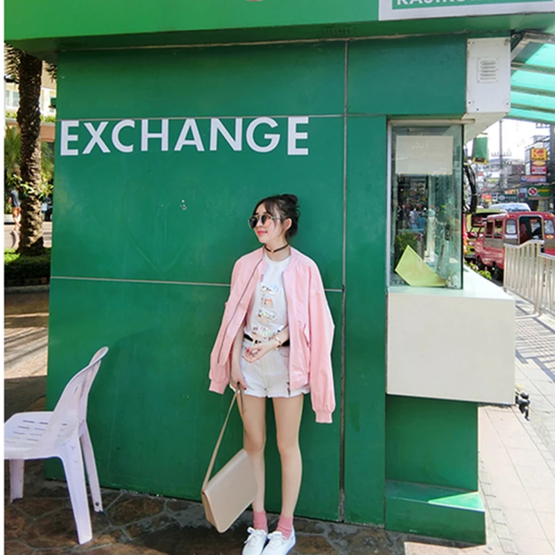 Женская куртка в стиле Харадзюку новая осенняя крутая Повседневная