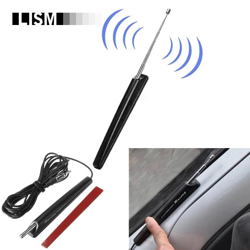Универсальная Выдвижная AM/FM автомобильная радио сигнальная антенна Расширенная для Lada для Volkswagen VW для KIA RIO для JEEP для TOYOTA