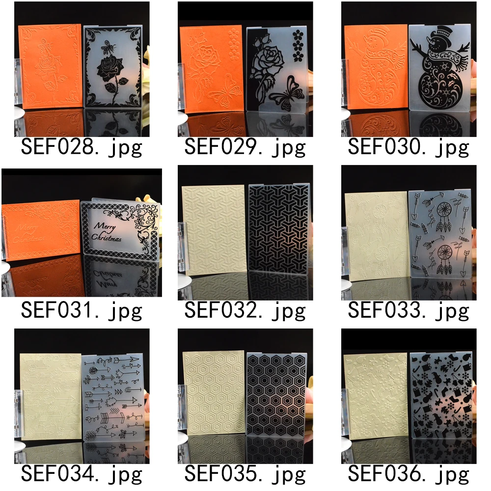 DIY ремесло пластиковая папка для тиснения для скрапбукинга фотоальбом подарочная карта изготовление бумаги ремесло вырезание штампы шаблон украшения