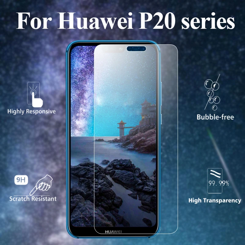 Защитное стекло на huawei p20 lite рro p10 закалённое защитное huavei p 20 свет 10 p20lite huwai экрана