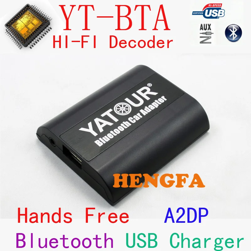Yatour BTA RD4 Bluetooth автомобильный комплект адаптер подходит для peugeot Citroen RD4 RT3 Автомагнитола для смартфона Hands free carkit A2DP Музыка RT4