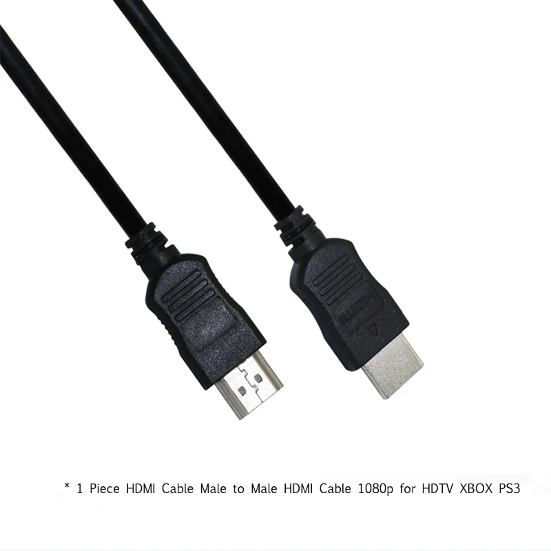 1 hdmi cable only RCA S-Video к HDMI видео адаптер конвертер с USB кабель для HDTV DVD s видео к hdmi кабель rca/av к hdmi - Цвет: 1 hdmi cable only