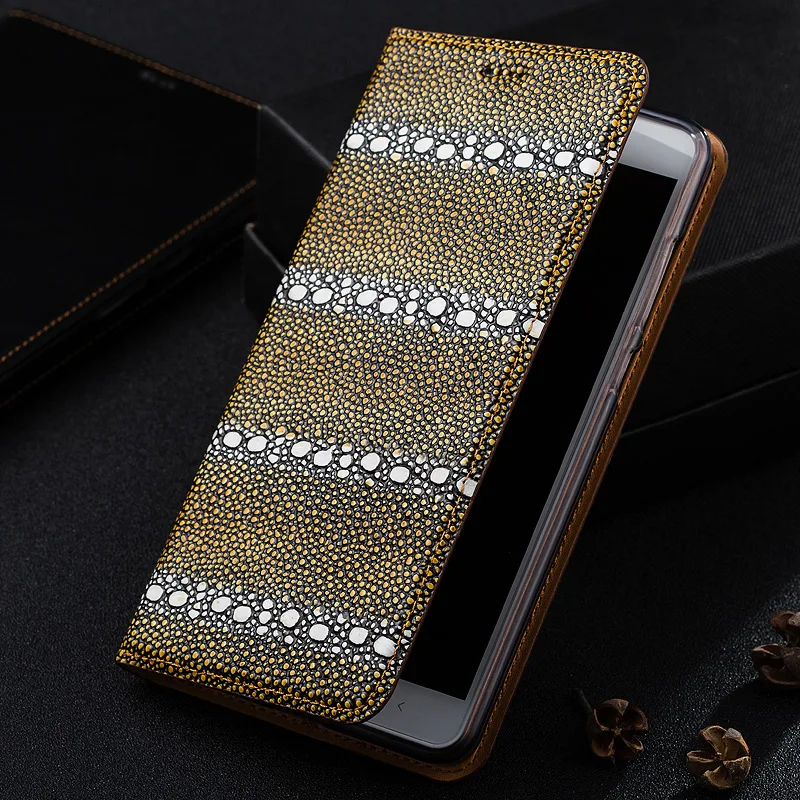 Высокое Качество Натуральная Кожа Case Обложка Для Huawei Honor X1/X2 Флип кронштейн