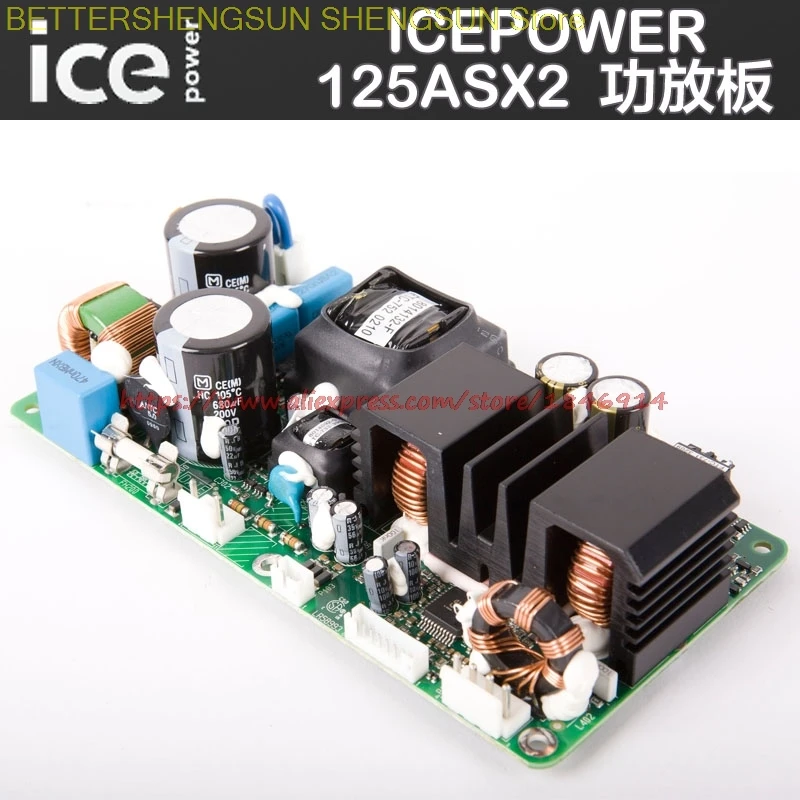 Бесплатная доставка Плата усилителя мощности ICEPOWER ICE125ASX2 плата цифрового с