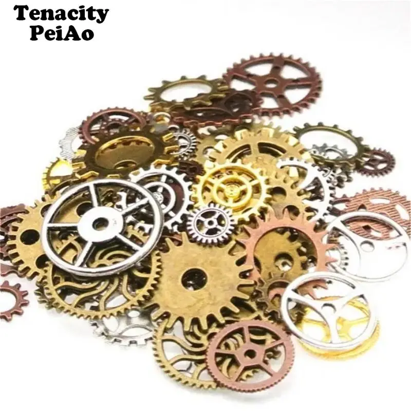 50 г/лот различные размеры механические шестерни металлические аксессуары для