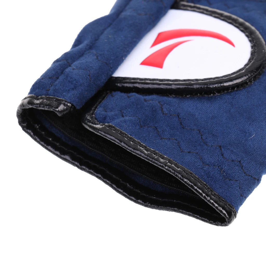 Новая Мужская мягкая дышащая Спортивная перчатка для гольфа Полный палец рукавицы стабильный захват для левой руки перчатки для гольфа для мужчин
