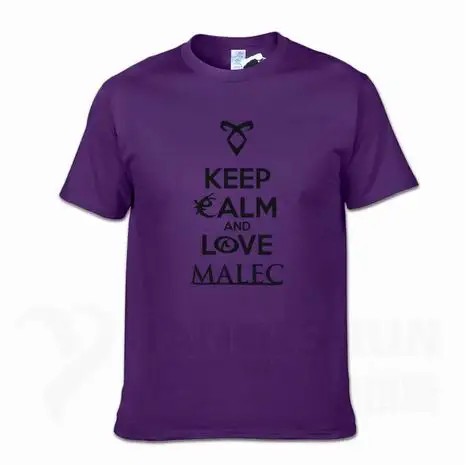 Keep Calm And Love Malec/Новинка года; футболка с охотниками в виде теней; модные летние топы 16 цветов; хлопковая хипстерская футболка с круглым воротником