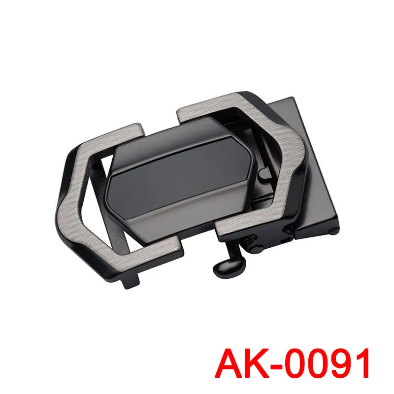 AK-0091 AK-2111 New Fashion Designer Automatic Metal Belt Buckles for Men Animal Fashion Gold Snake Cowboy Belt Buckles for belt 3.5cm - Цвет: AK-0091
