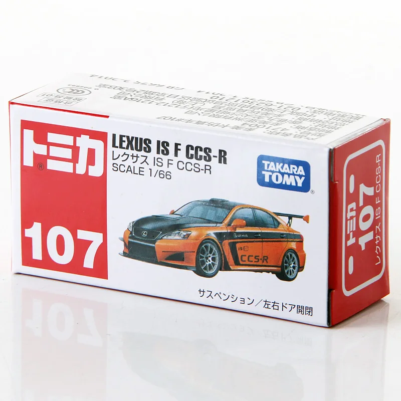 Takara Tomy Tomica 1/66 Lexus IS F CCS R металлическая модель игрушечного автомобиля в коробке