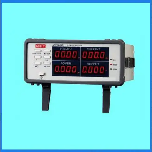 UTE1003B Bench True RMS Voltage Current Digital Power Factor &amp Meter Analyzer Range 0.2mA ~ 3A 1.0V~300V 0.001W 900W | Инструменты