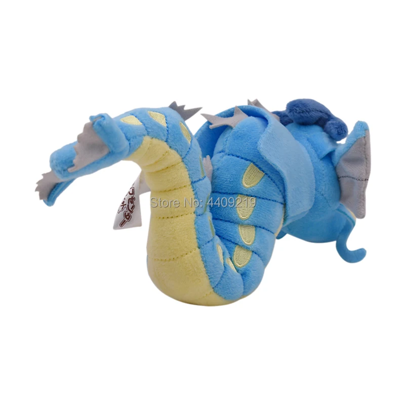 23 см синие Gyarados Плюшевые игрушки-Драконы мягкие куклы