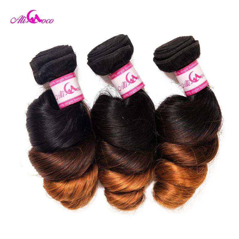 Али Коко бразильские кудрявые вьющиеся волосы свободные волнистые в наборе с