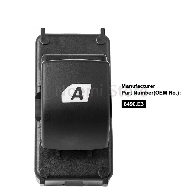 Новая кнопка окна YAOPEI 6490.E3 для Citroen C4 Berlingo Peugeot Partner 6490E3 6490.HQ|Переключатели и рычаги