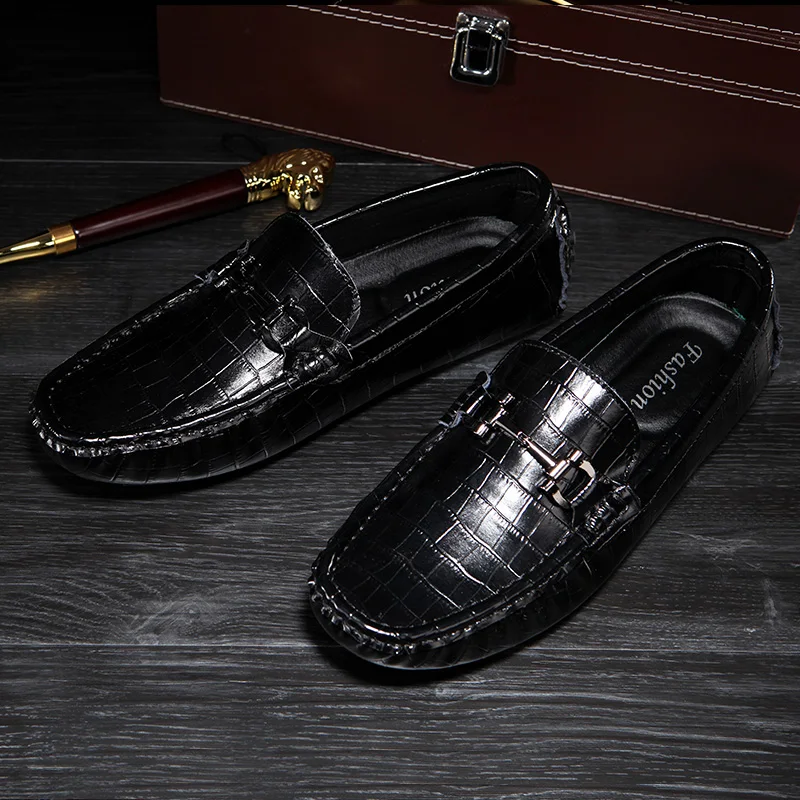 Mocassim masculino Chaussures/Мужская обувь Легкие мужские лоферы из натуральной кожи модная