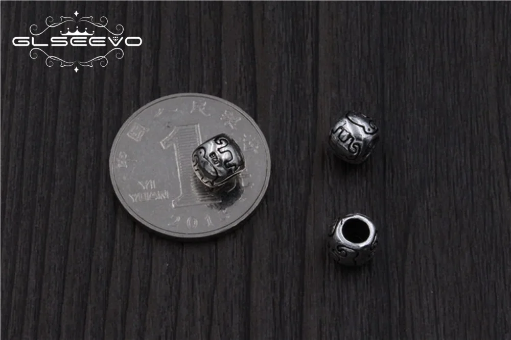 5 шт. винтажная Проставка в виде слона из стерлингового серебра 925 пробы