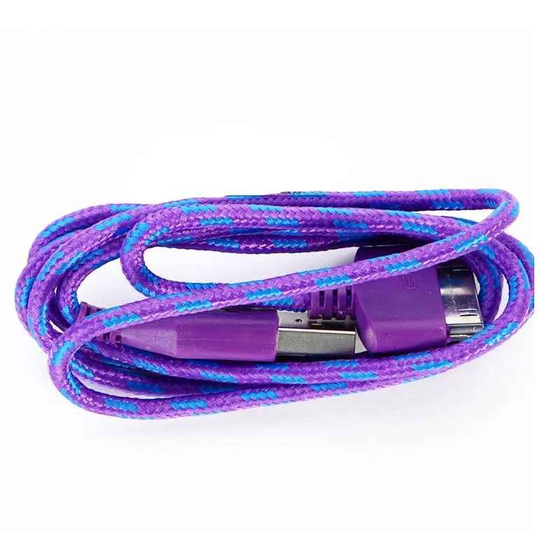 Новый 1 м плетеный нейлоновый 30 Pin к usb кабель для зарядки и синхронизации данных