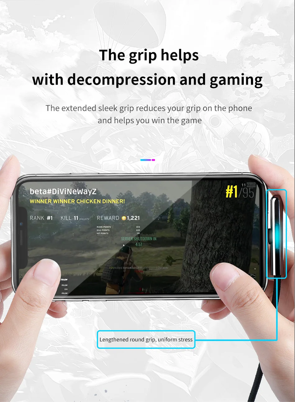 Baseus цветной градиентный светильник USB кабель для iPhone 2.4A Быстрая зарядка кабель зарядного устройства для iPhone Xs Max Xr X 8 7 6 iPad локоть провода