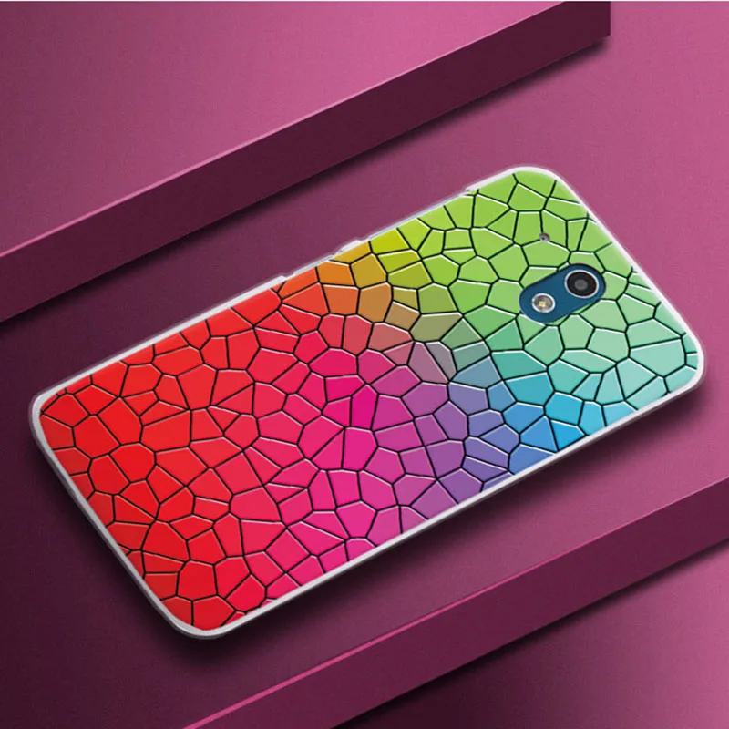 Мягкий чехол для телефона из ТПУ с экзотическим природным пейзажем HTC 526