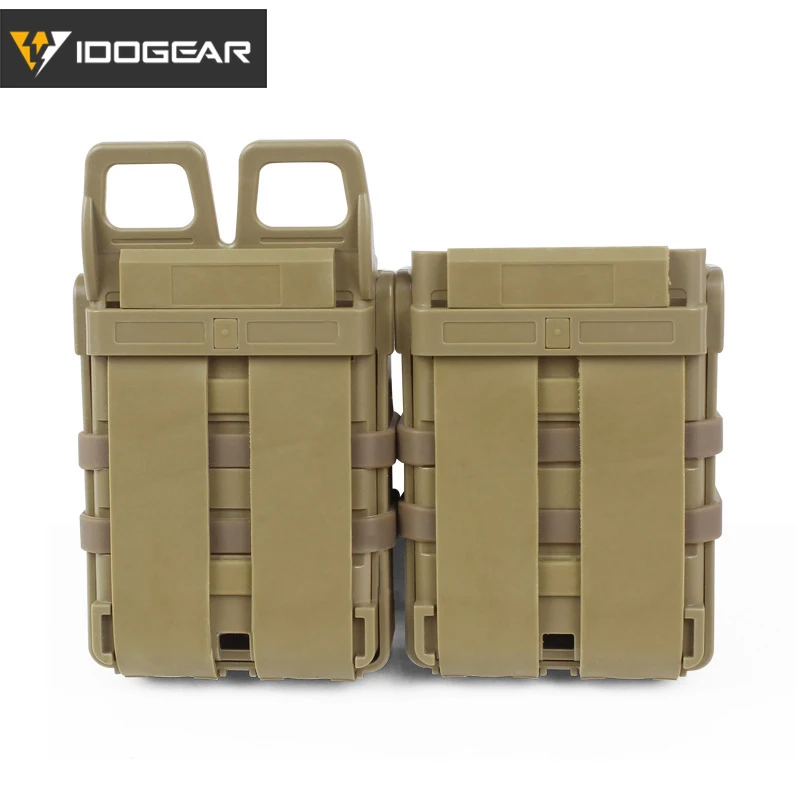 IDOGEAR Тактический Fastmag MOLLE магнитный держатель 5 56 фотодержатель для охоты