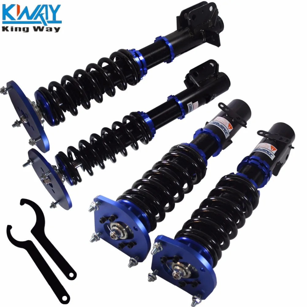 Бесплатная доставка King Way красно синие золотые стойки амортизатора для 03 05 Dodge Neon