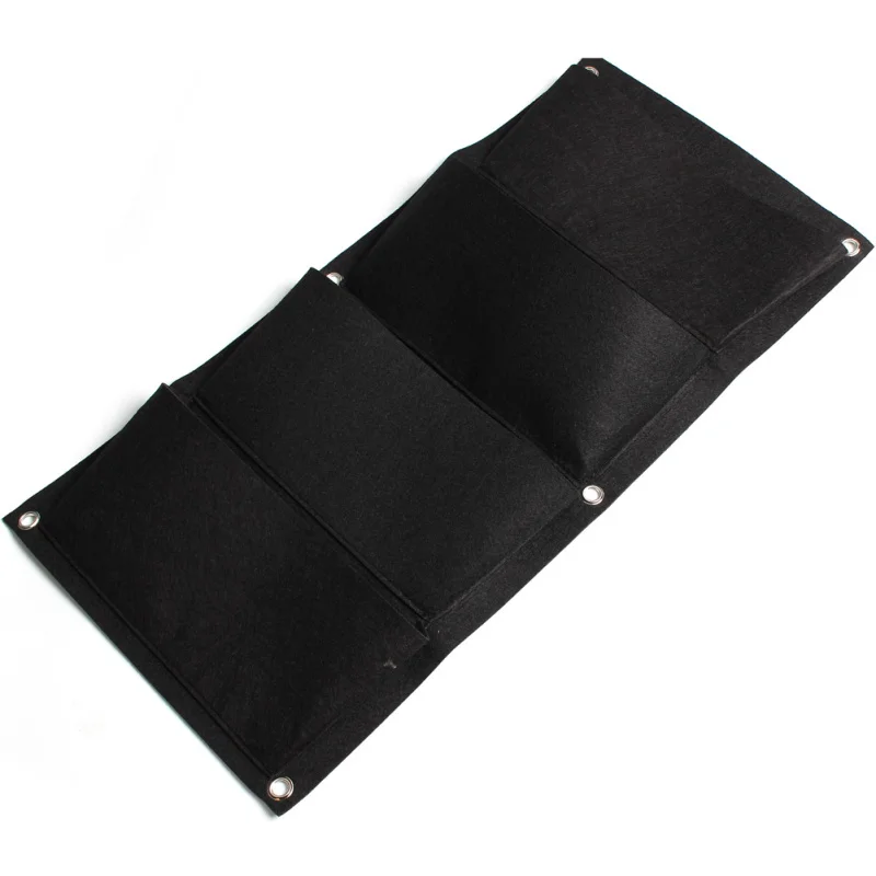 4 кармана черный Крытый открытый висит Плантатор мешок настенный ЗАВОД