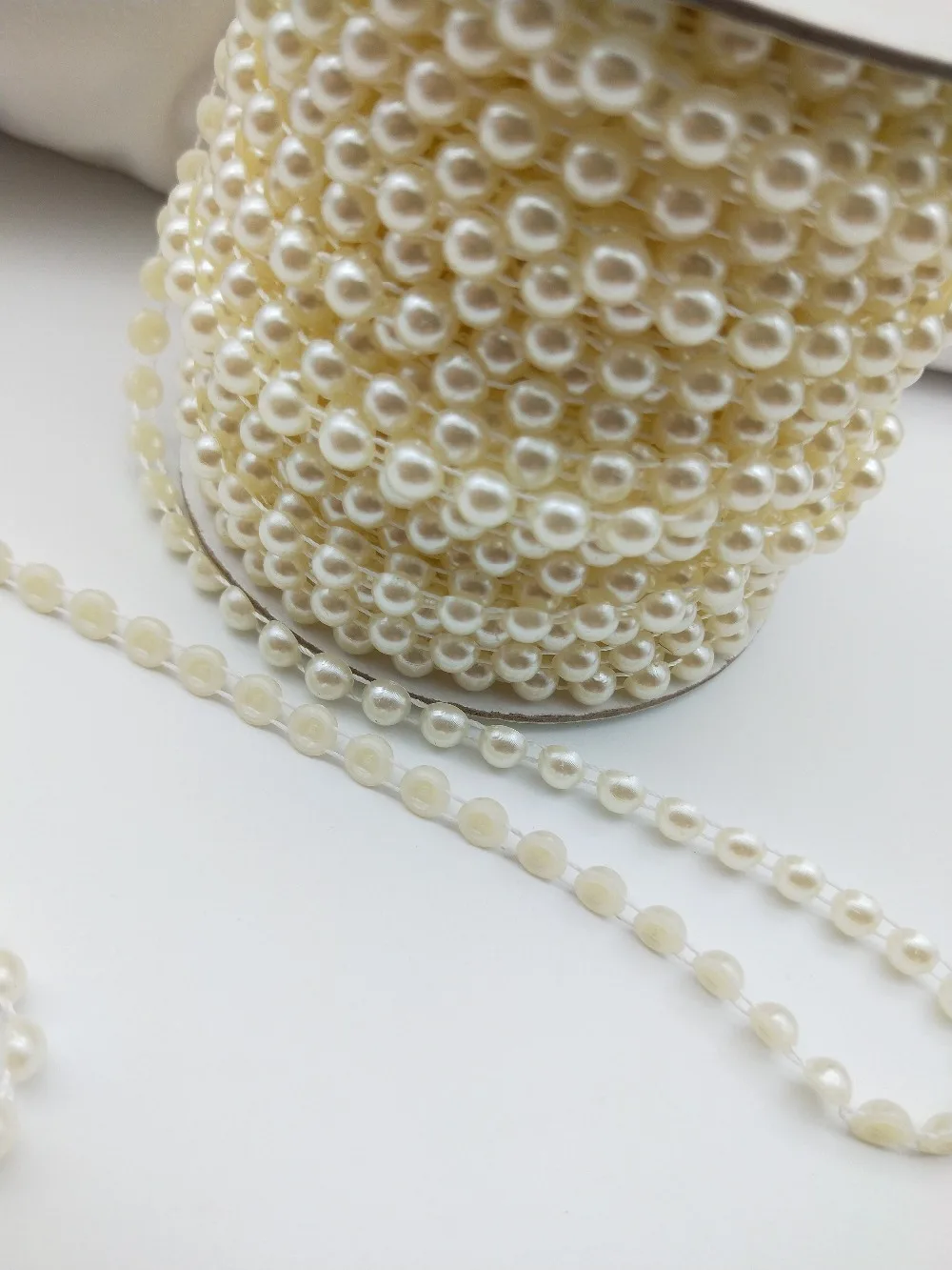 5 м/лот половинки жемчужных бусин Diy ремесла поставка букет украшение для свадебного украшения ручной работы аксессуары для одежды бусины горячая распродажа