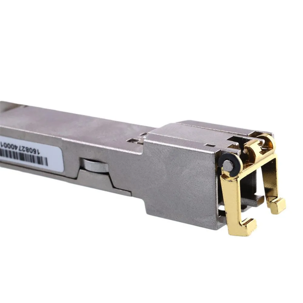 5 шт./лот RJ45 10/100/1000base t SFP модуль медный 100 м Одномодовый волоконно оптический