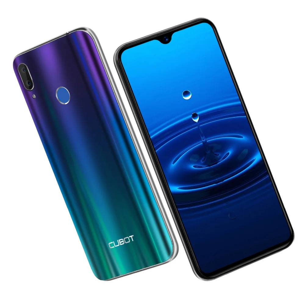 Cubot R15 Android 9 0 2 ГБ 16 четырехъядерный смартфон MT6580P 6 26 дюйма 19:9 экран с защитой от