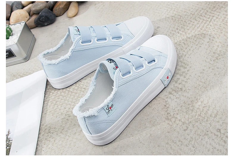 Новая спортивная обувь, женские модные кроссовки, zapatos de mujer размера плюс, тканевая прошитая обувь на липучке, женская обувь для бега basket homme